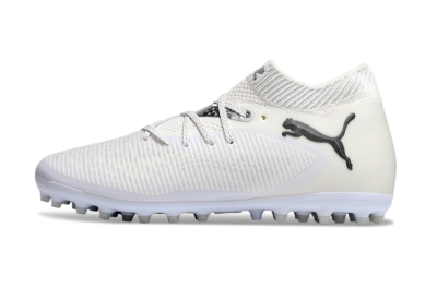 Puma Future 8 Ultimate MG Multi Ground Soccer Cleats - Beige/Black/White