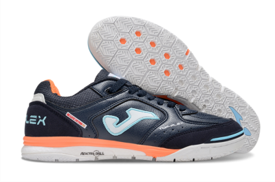 Joma Top Flex IC Indoor & Futsal Soccer Shoes - Blue/Jade/White