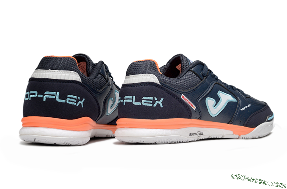 Joma Top Flex IC Indoor & Futsal Soccer Shoes - Blue/Jade/White 6