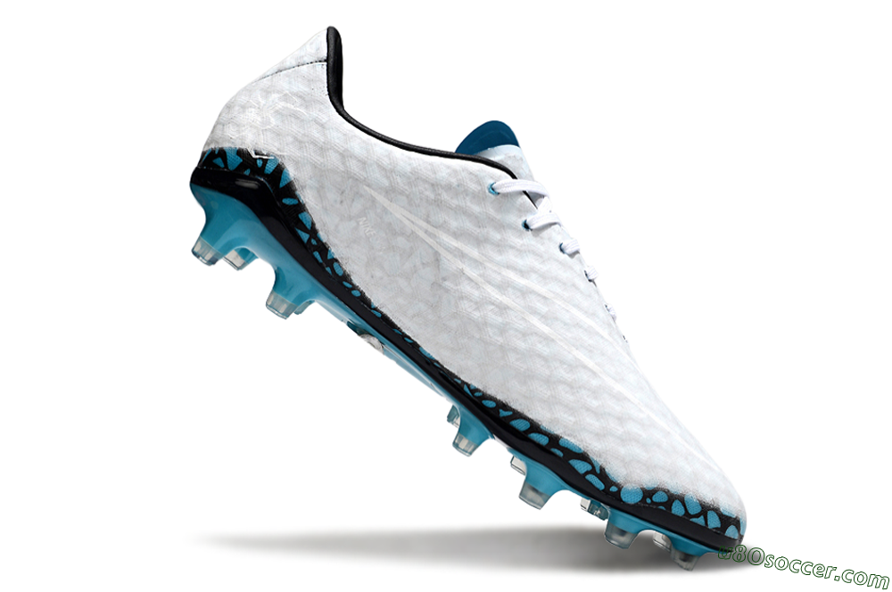 Nike Hypervenom Phantom Rgn SE FG Firm Ground Soccer Cleats - White/Black/Jade 4