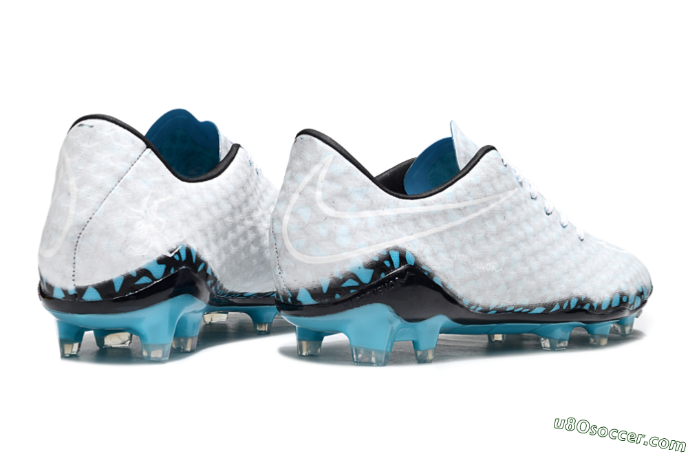 Nike Hypervenom Phantom Rgn SE FG Firm Ground Soccer Cleats - White/Black/Jade 6