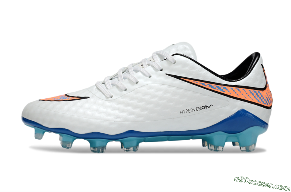 Nike Hypervenom Phantom Rgn SE FG Firm Ground Soccer Cleats - White/Black/Jade 2