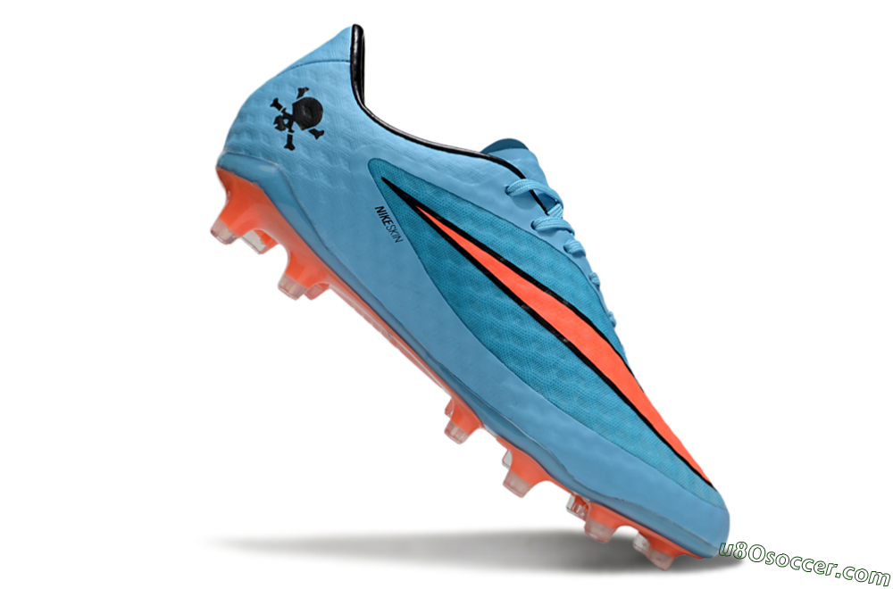 Nike Hypervenom Phantom Rgn SE FG Firm Ground Soccer Cleats - Blue/Black/Red 4