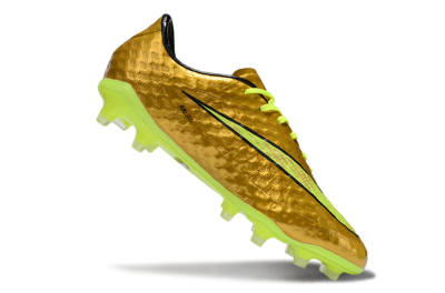 Nike Hypervenom Phantom Rgn SE FG Firm Ground Soccer Cleats - Gold/Black/Yellow