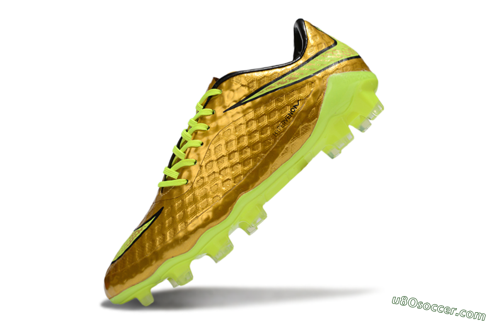 Nike Hypervenom Phantom Rgn SE FG Soccer Cleats - Gold/Black
