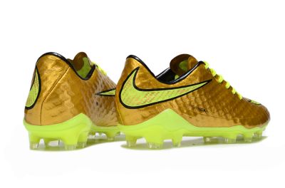 Nike Hypervenom Phantom Rgn SE FG Firm Ground Soccer Cleats - Gold/Black/Yellow