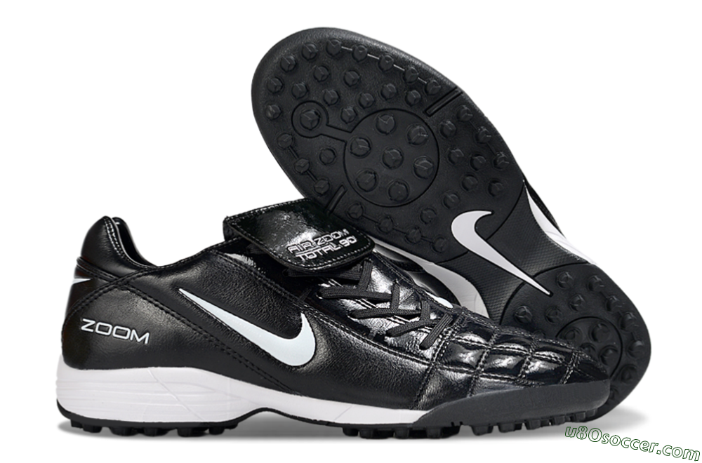 Nike Air Zoom Total 90 III TF Artificial Turf Soccer Shoes - Black/White 1