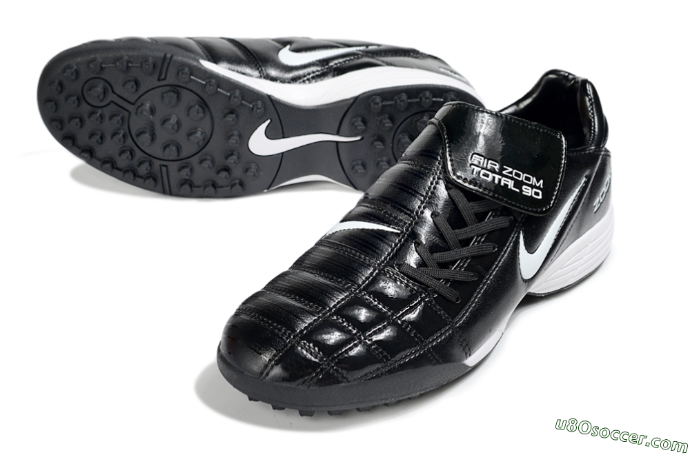 Nike Air Zoom Total 90 III TF Artificial Turf Soccer Shoes - Black/White 3