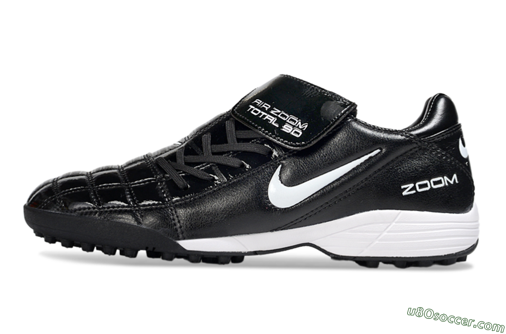 Nike Air Zoom Total 90 III TF Artificial Turf Soccer Shoes - Black/White 2