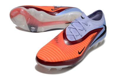 Nike Phantom 6 Elite Low FG Firm Ground Soccer Cleats - Red/Blue/Black