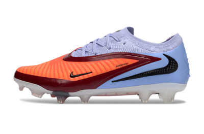 Nike Phantom 6 Elite Low FG Firm Ground Soccer Cleats - Red/Blue/Black