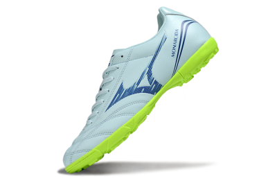 Mizuno Morelia Neo 4 TF Artificial Turf Soccer Shoes - Jade/Blue/Yellow