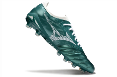 Mizuno Morelia Neo 4 FG Firm Ground Soccer Cleats - Jade/White
