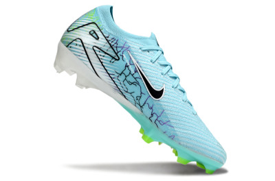 Nike Air Zoom Mercurial Vapor 16 Elite FG Firm Ground Soccer Cleats - Blue/Black/Silver