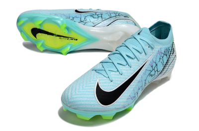 Nike Air Zoom Mercurial Vapor 16 Elite FG Firm Ground Soccer Cleats - Blue/Black/Silver