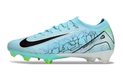 Nike Air Zoom Mercurial Vapor 16 Elite FG Firm Ground Soccer Cleats - Blue/Black/Silver