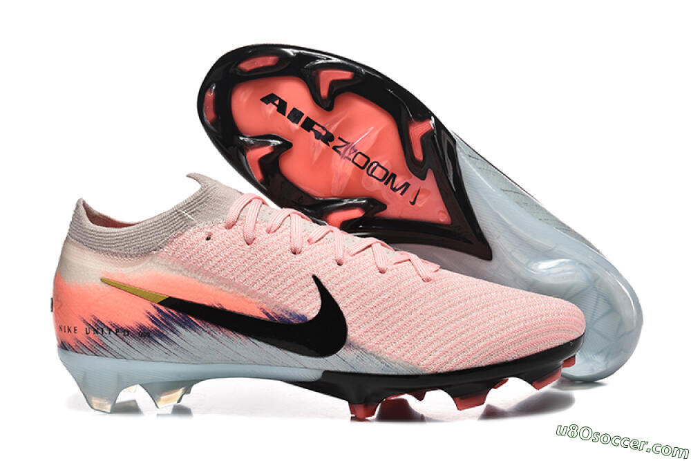 Nike Air Zoom Mercurial Vapor 16 Elite FG Firm Ground Soccer Cleats - Pink/Black/Jade 1