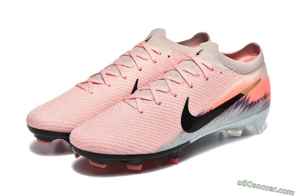 Nike Air Zoom Mercurial Vapor 16 Elite FG Firm Ground Soccer Cleats - Pink/Black/Jade 5