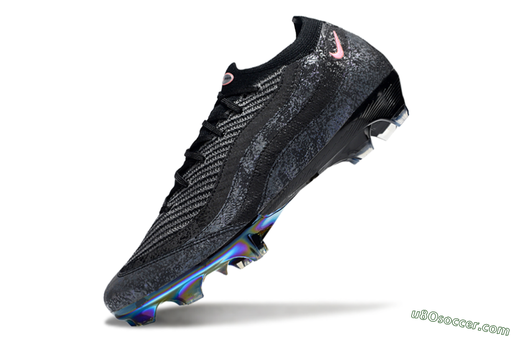 Nike Air Zoom Mercurial Vapor 16 Elite FG Firm Ground Soccer Cleats - Black/White/Pink 5