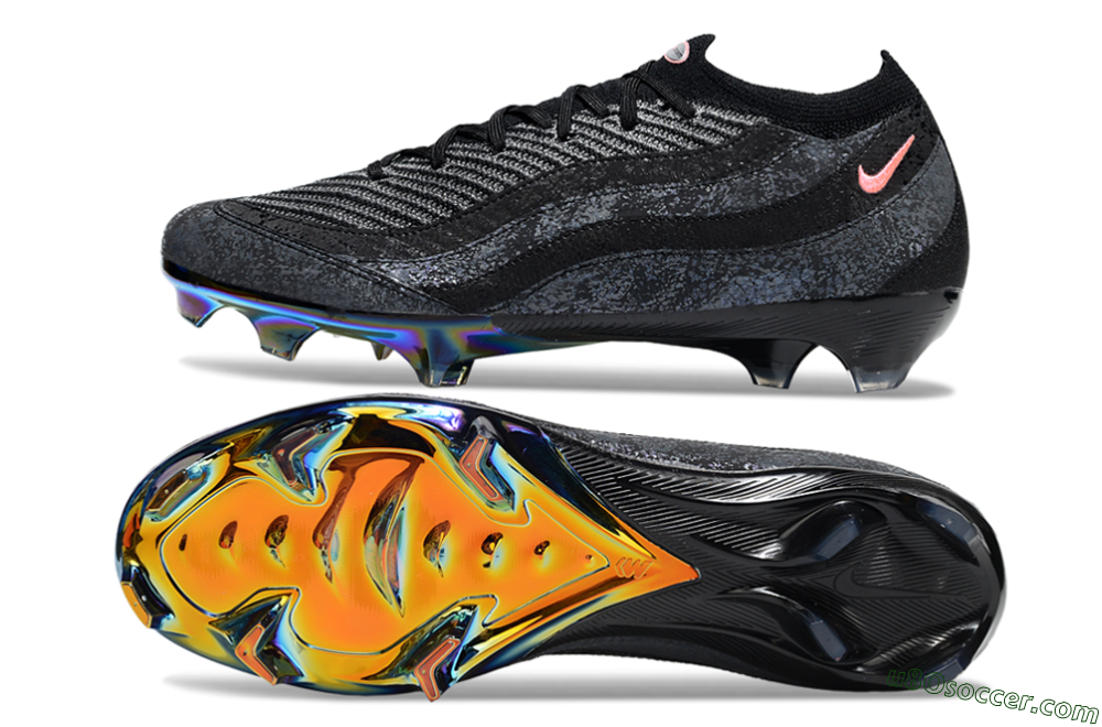 Nike Air Zoom Mercurial Vapor 16 Elite FG Firm Ground Soccer Cleats - Black/White/Pink 0