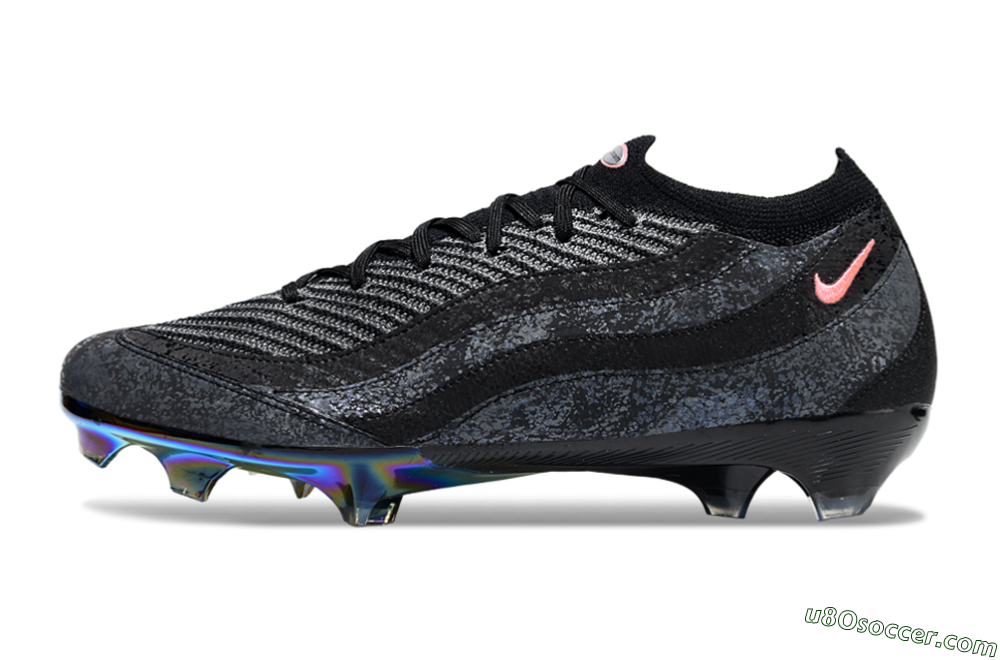 Nike Air Zoom Mercurial Vapor 16 Elite FG Firm Ground Soccer Cleats - Black/White/Pink 2