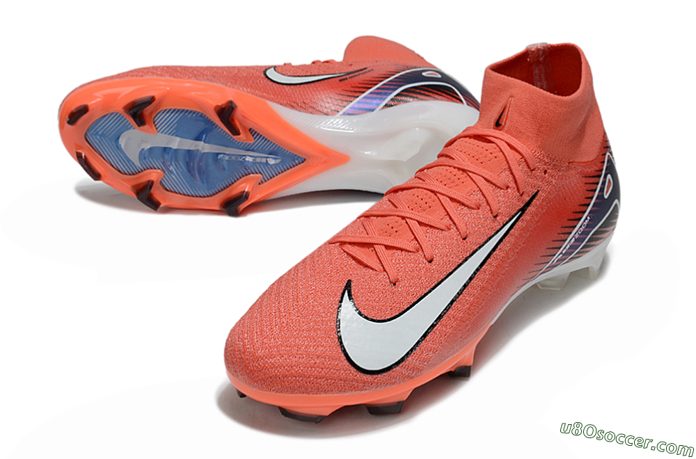 Nike Air Zoom Mercurial Superfly 10 Elite FG Firm Ground Soccer Cleats - Red/White/Blue 3