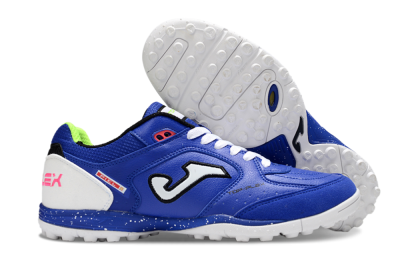Joma Top Flex TF Artificial Turf Soccer Shoes - Blue/Silver/Black