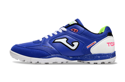 Joma Top Flex TF Artificial Turf Soccer Shoes - Blue/Silver/Black