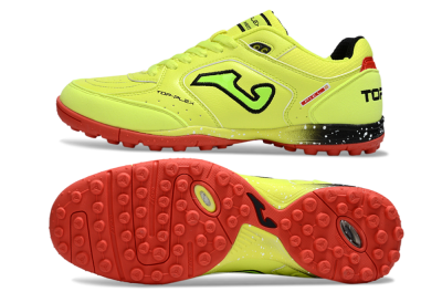 Joma Top Flex TF Artificial Turf Soccer Shoes - Yellow/Black/Red