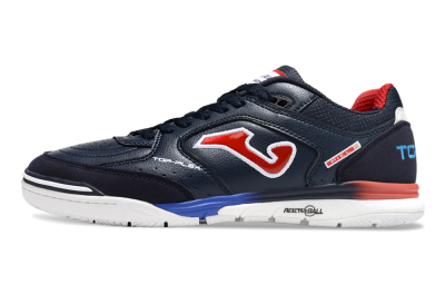 Joma Top Flex IC Indoor & Futsal Soccer Shoes - Blue/White/Red