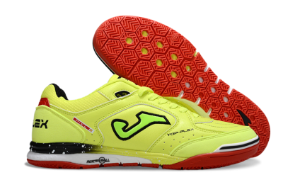Joma Top Flex IC Indoor & Futsal Soccer Shoes - Yellow/Black/Red