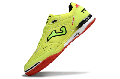 Joma Top Flex IC Indoor & Futsal Soccer Shoes - Yellow/Black/Red