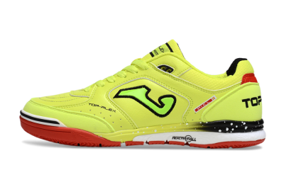 Joma Top Flex IC Indoor & Futsal Soccer Shoes - Yellow/Black/Red