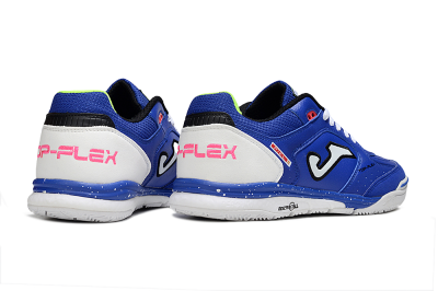 Joma Top Flex IC Indoor & Futsal Soccer Shoes - Blue/White/Red