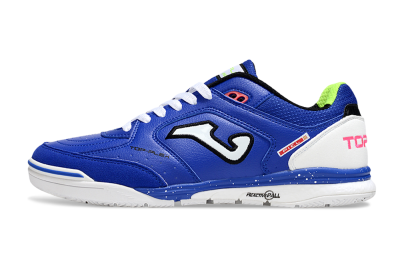 Joma Top Flex IC Indoor & Futsal Soccer Shoes - Blue/White/Red