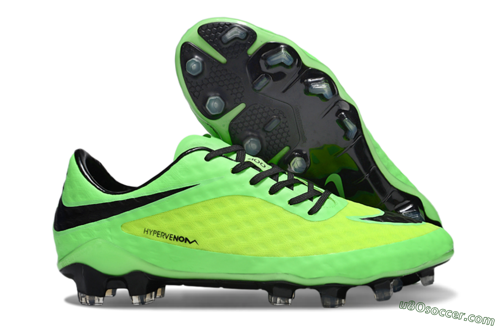 Nike Hypervenom Phantom Rgn SE FG Firm Ground Soccer Cleats - Yellow/Black 1