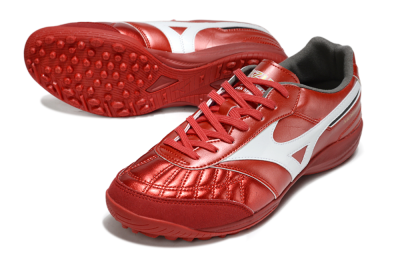 Mizuno Morelia Neo 4 TF Artificial Turf Soccer Shoes - Red/White/Black