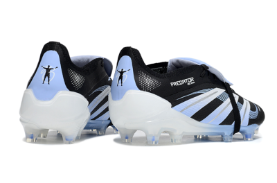 Adidas Predator 25 Elite Foldover Tongue FG Firm Ground Soccer Cleats - Black/Jade/White