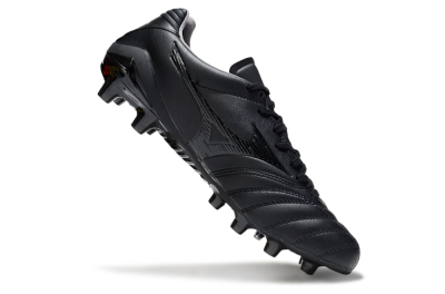 Mizuno Morelia Neo 4 FG Firm Ground Soccer Cleats - Black/Black