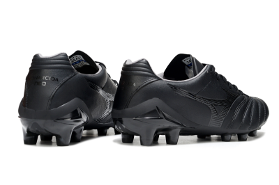 Mizuno Morelia Neo 4 FG Firm Ground Soccer Cleats - Black/Black