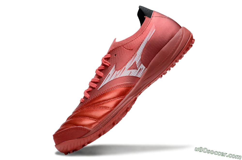 Mizuno Morelia Neo 4 TF Artificial Turf Soccer Shoes - Red/White/Black 5