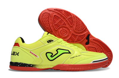 Joma Top Flex IC Indoor & Futsal Soccer Shoes - Yellow/Black/Red