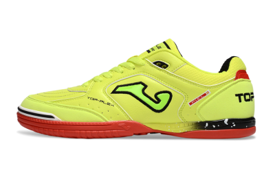Joma Top Flex IC Indoor & Futsal Soccer Shoes - Yellow/Black/Red