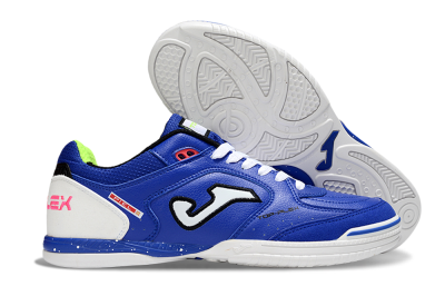 Joma Top Flex IC Indoor & Futsal Soccer Shoes - Blue/White/Red