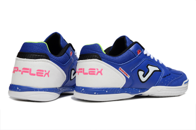 Joma Top Flex IC Indoor & Futsal Soccer Shoes - Blue/White/Red