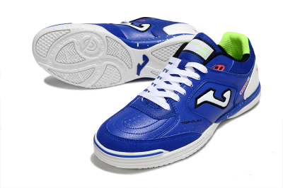 Joma Top Flex IC Indoor & Futsal Soccer Shoes - Blue/White/Red
