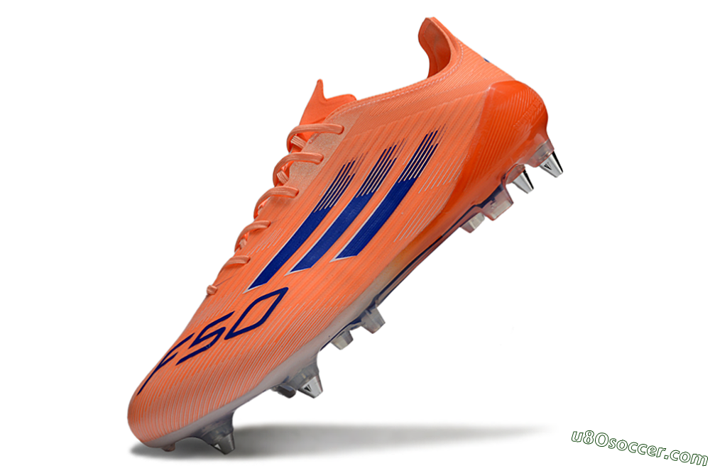 Adidas F50 Elite SG Soft Ground Soccer Cleats - Red/Blue/White 5