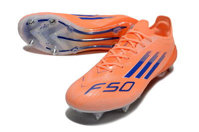 Adidas F50 Elite SG Soft Ground Soccer Cleats - Red/Blue/White