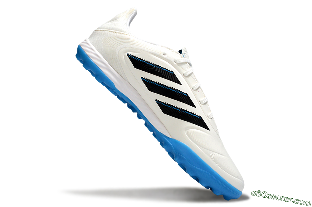 Adidas Copa 11 Pure TF Artificial Turf Soccer Shoes - White/Black/Blue 4