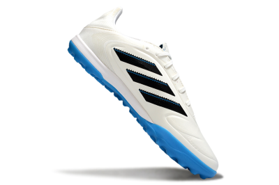 Adidas Copa 11 Pure TF Artificial Turf Soccer Shoes - White/Black/Blue